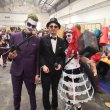 Cosplays du Joker, Pingouin et Harley Quinn