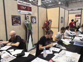 L'artiste Alley Comics du French Geek Movement