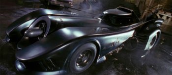 La Batmobile de Tim Burton à Angoulême