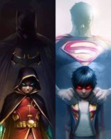 Variant Cover Super Sons de Francesco Mattina