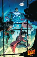 Jon Kent, Damian Wayne et Lex Luthor dans Super Sons