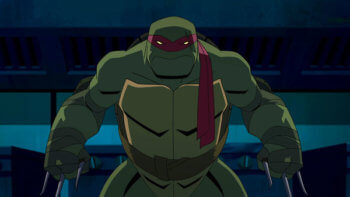 Raphael dans le film Batman vs Teenage Mutant Ninja Turtles