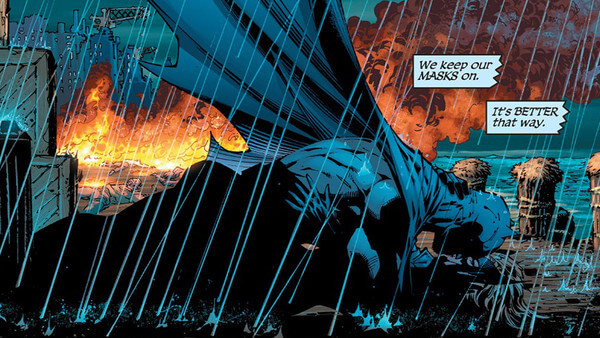 Batman & Black Canary sur la scène du crime