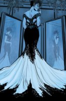Catwoman et sa robe de mariage