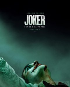 Affiche du film Joker de Todd Phillips avec Joaquin Phoenix et Robert de Niro