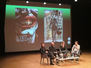 Panel Joker avec Brian Azzarello et Lee Bermejo à la Comic Con Paris