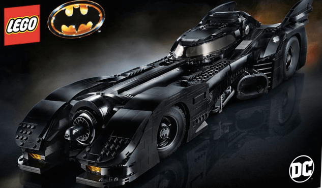 Lego finit l’année en beauté avec la Batmobile de Burton