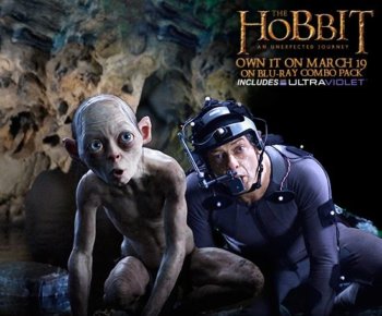 Andy Serkis dans son rôle de Gollum