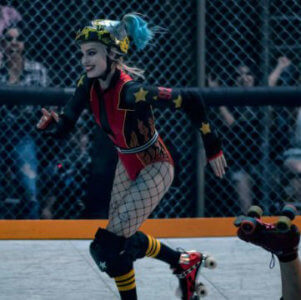 Harley Quinn en Roller deby