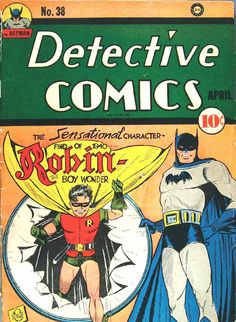 La création de Robin dans Detective Comics #38