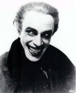 Conrad Veidt dans le film "L'homme qui rit"