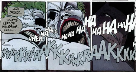 Une des scènes les plus marquantes du Joker