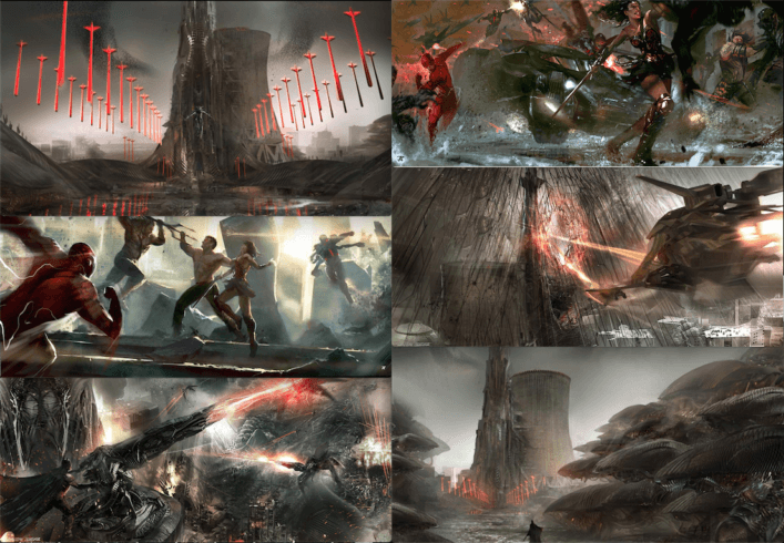 Quelques concept arts dévoilés par Zack Snyder