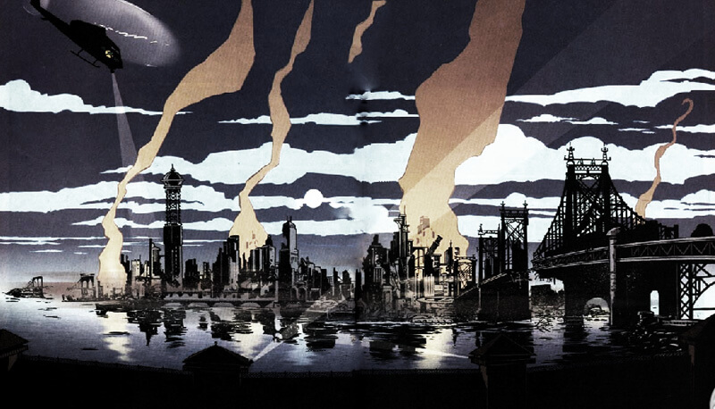 Gotham City coupée du monde dans No Man's Land