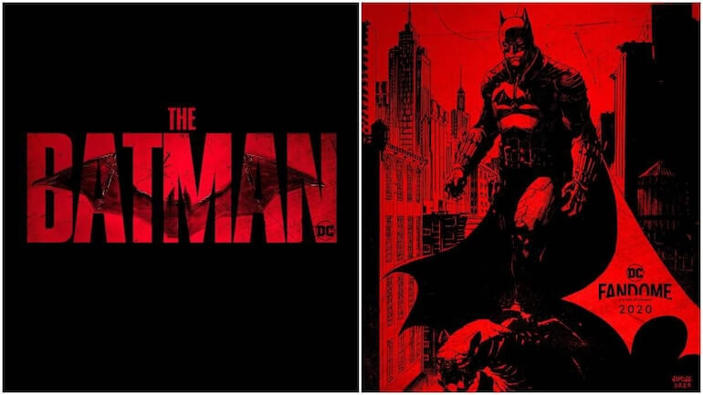 Logo et fan art par Jim Lee pour le film The Batman