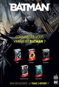 Offre découverte Batman chez Urban Comics