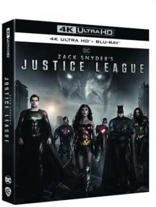 Coffret Blu-ray du film Zack Snyder's Justice League