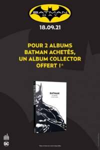 Offre Urban Comics pour le Batman Day 2021