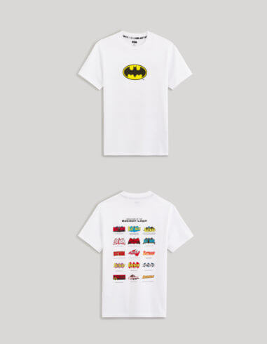 Batman t-shirt logos Celio