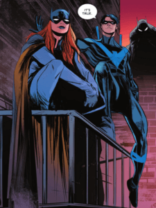Nightwing et Batgirl dans Batman infinite