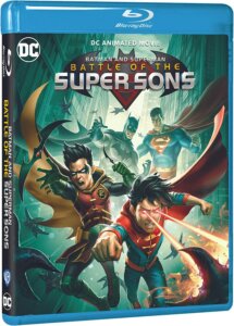 Batman ans Superman : Battle of the supers sons cover