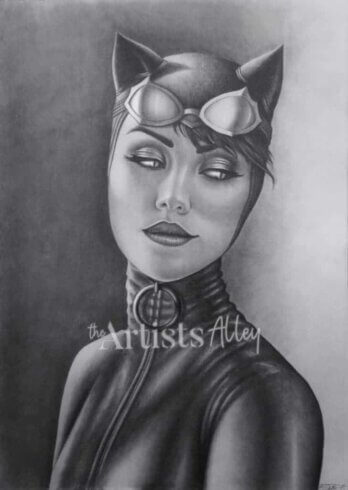 Catwoman par Elisabeth Destouches