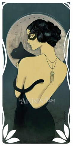 Catwoman par Sandrine Pierrot