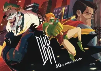 Affiche 4 40 ans Batman TDKR par Sheba