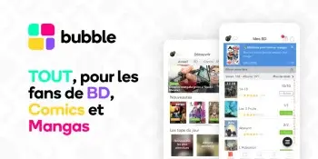 Bubble BD : Nouveautés pour les lecteurs de BD et comics ?