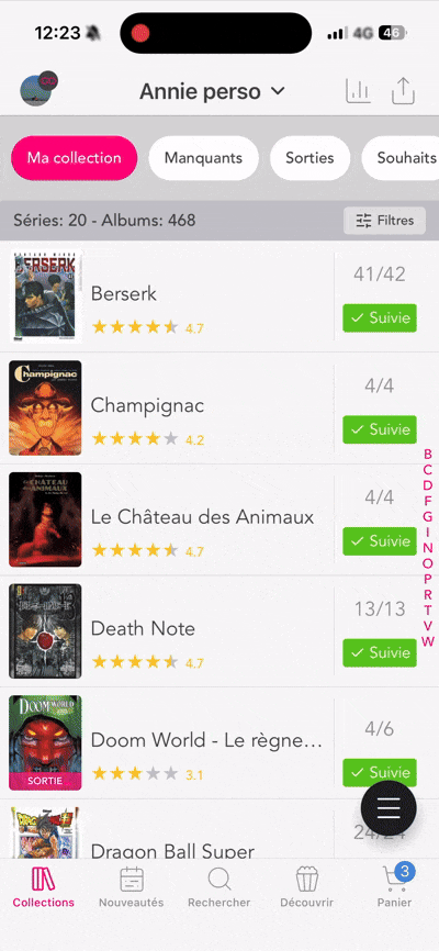 Gestion multi collection comics avec Bubble BD