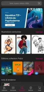 Recherche de comics avec Bubble BD