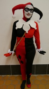 Cosplay d'Harley Quinn dans sa version classique