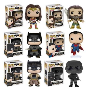 Collection Funko Pop film Batman v Superman