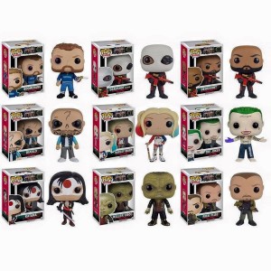 Collection Funko Pop film Suicide Squad