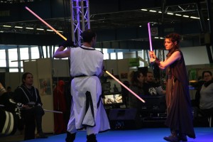 Combat de sabre laser au Herofestival Grenoble