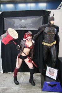 Harley est passé sur le stand Batman Legend