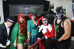 Petite virée sur le stand Batman Legend pour les membres de l'Asile d'Arkham